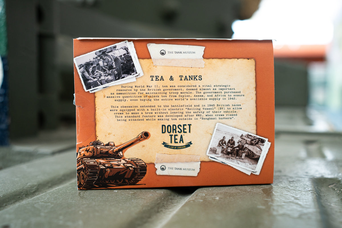 Dorset Tanks & Tea 80 Tea Bags Drink Hunts