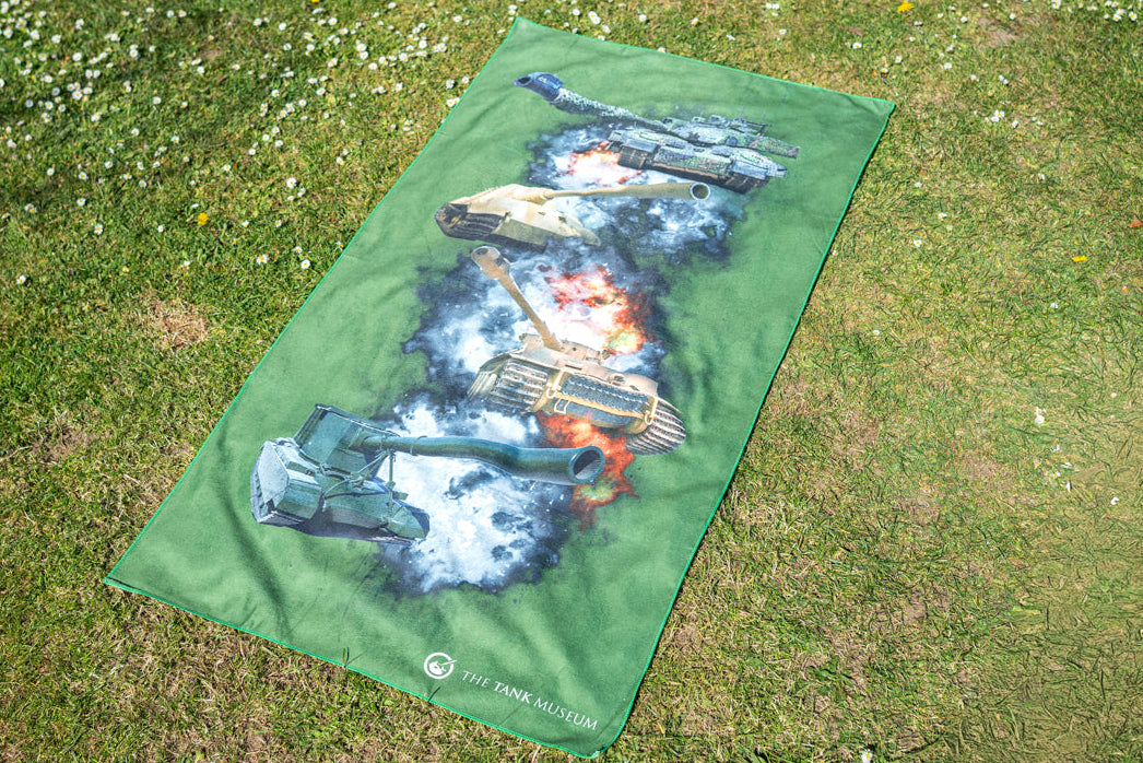 Big Guns Tanks Beach Towel Homeware Kandy Toys