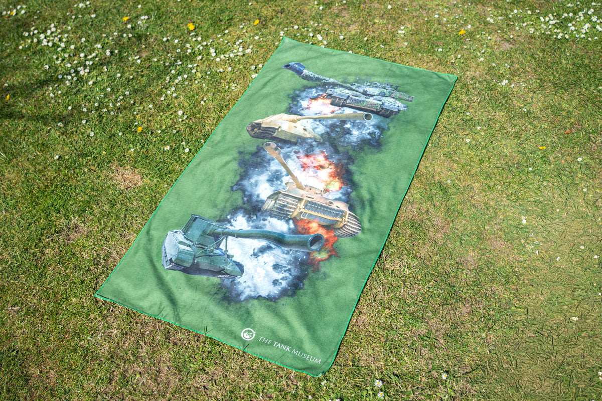 Big Guns Tanks Beach Towel