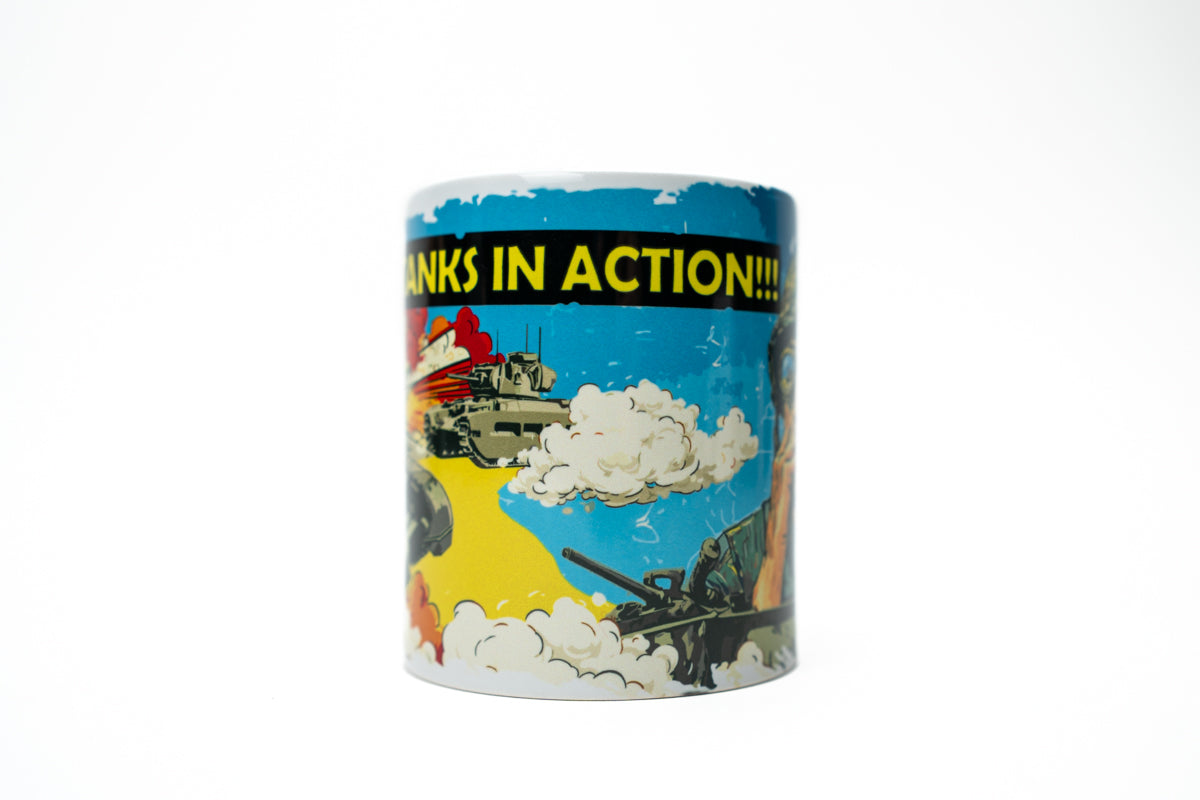 Tanks in Action Mug