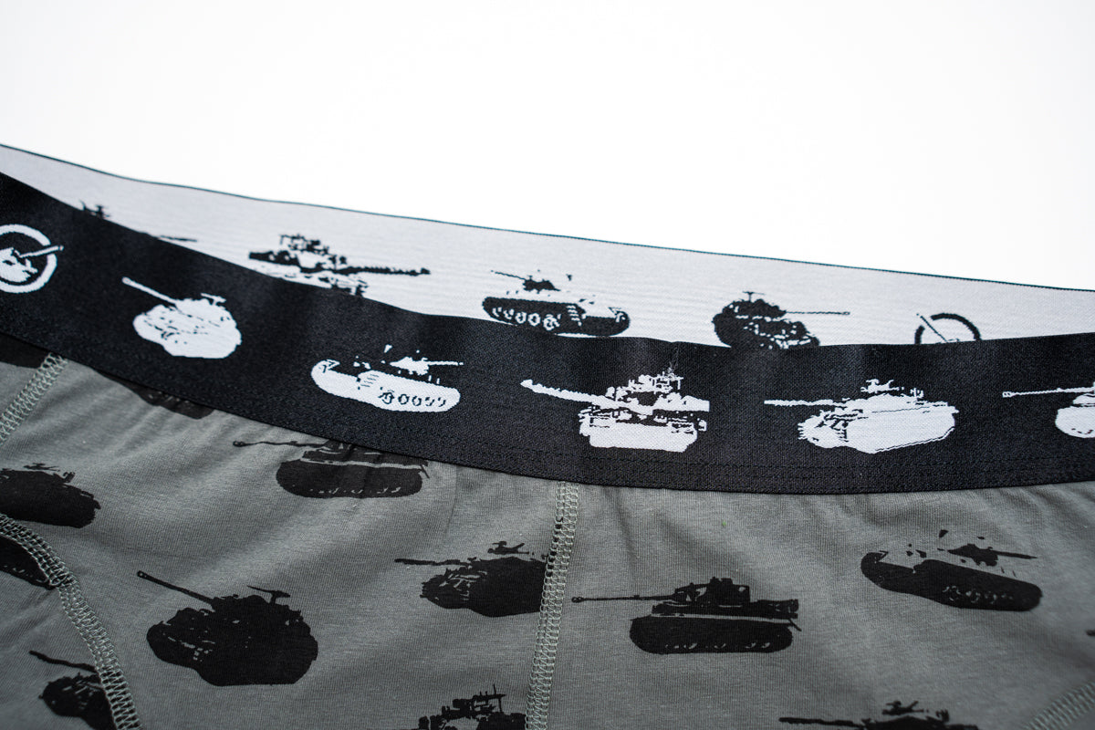 Tank Boxer Shorts: 2 Pack Underwear T and F