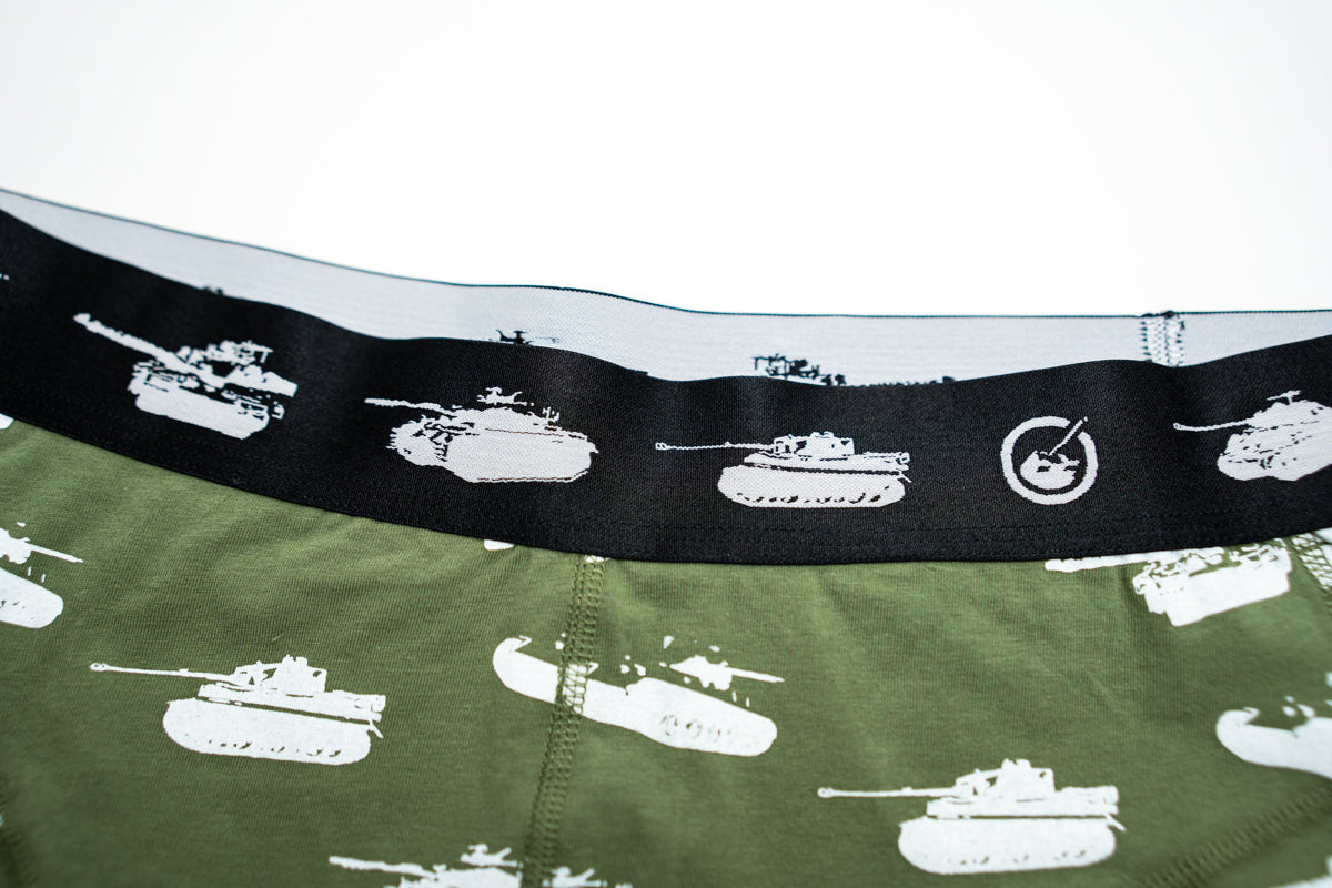 Tank Boxer Shorts: 2 Pack Underwear T and F