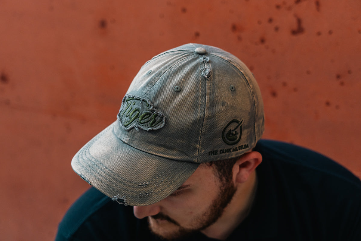 Tiger Frayed Cap Hat Aspire