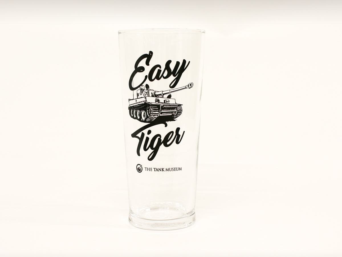 Easy Tiger Pint Glass Drinkware Piddle