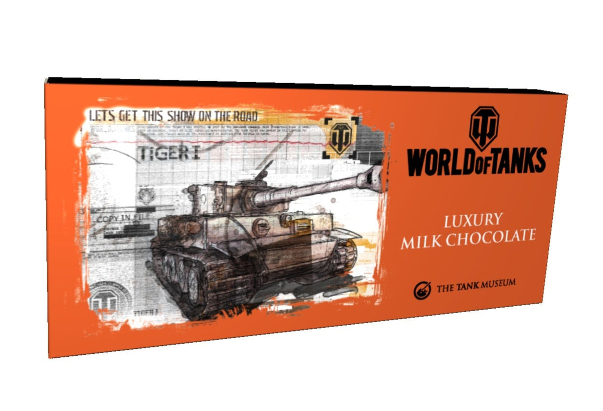 World of Tanks Tiger I Milk Chocolate Bar Food Farrah's