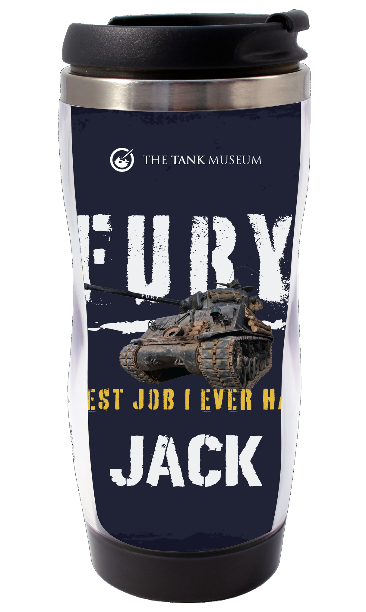 Fury 'Best Job I Ever Had' Personalised Travel Mug
