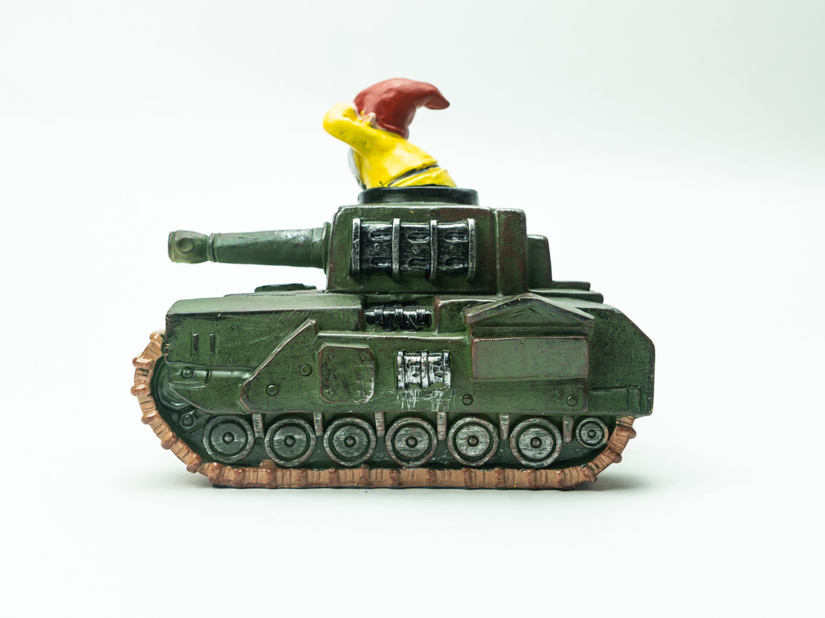 Tank Commander Gnome - Large Homeware A Bit Quackers
