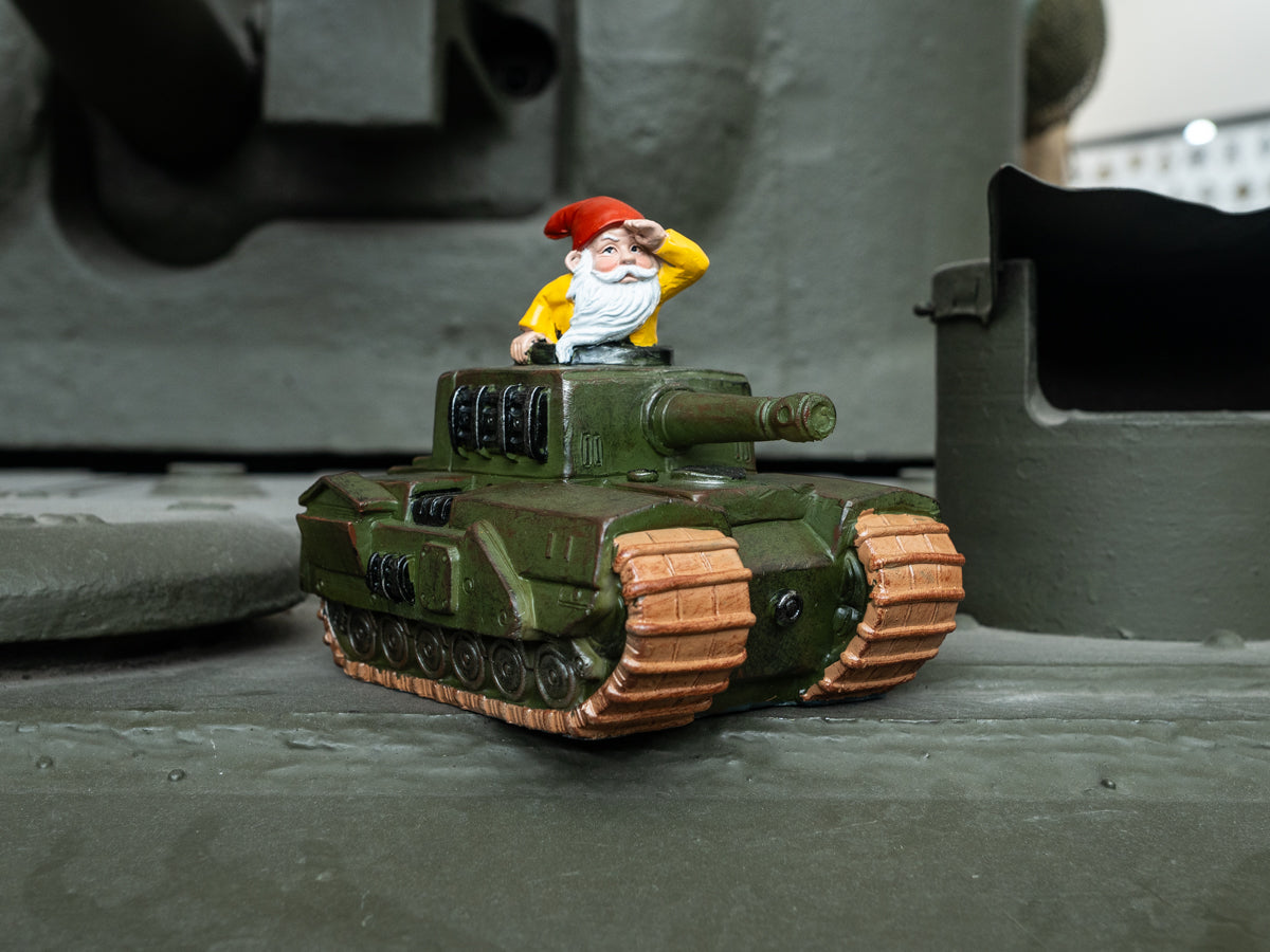 Tank Commander Gnome - Large Homeware A Bit Quackers
