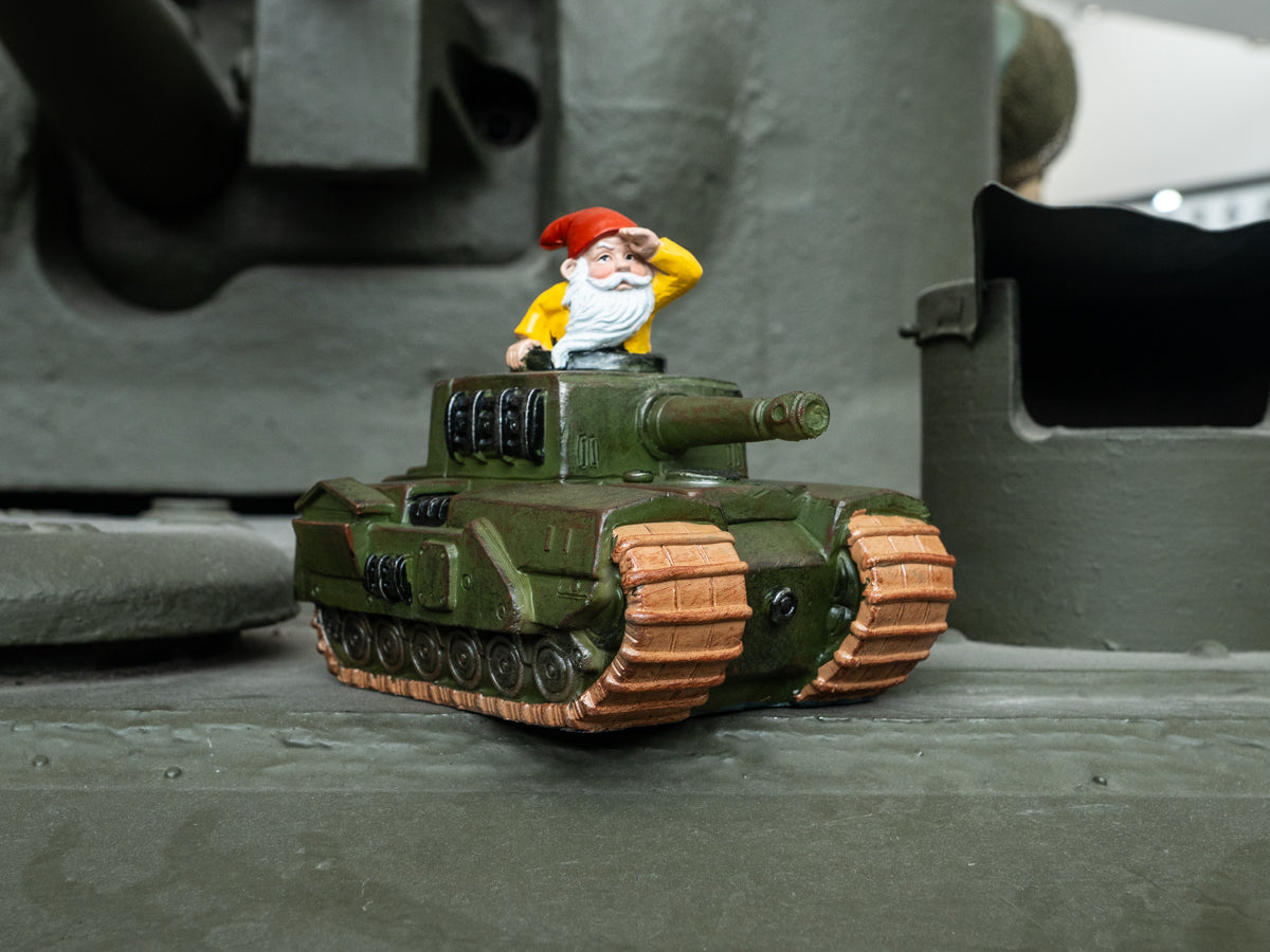 Tank Commander Gnome - Large Homeware A Bit Quackers