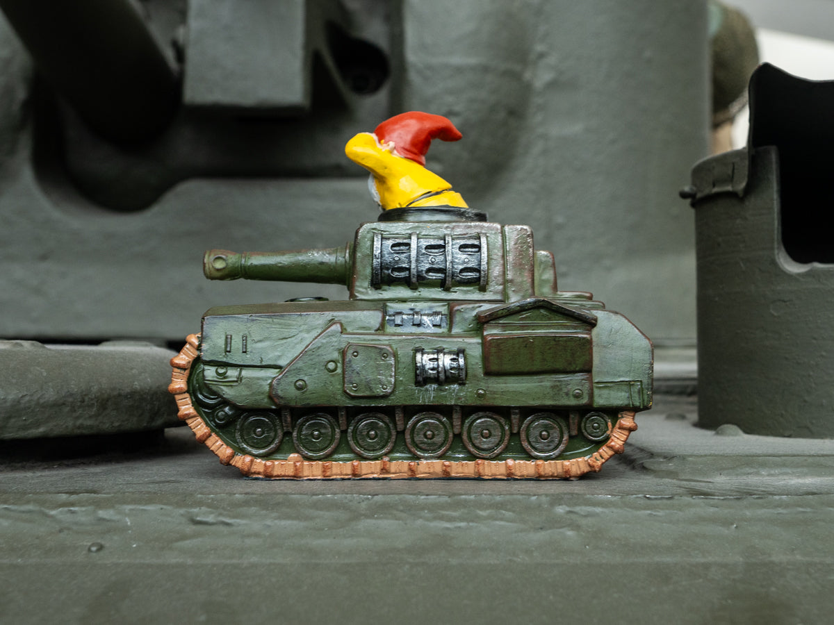 Tank Commander Gnome - Large Homeware A Bit Quackers