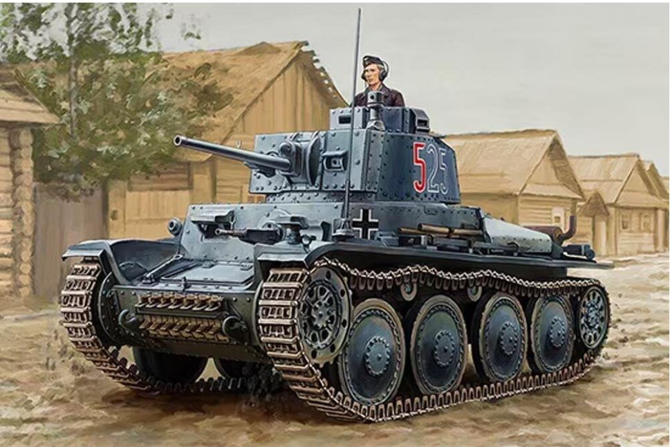 Hobby Boss 1/16 Pzkpfw 38(t) Ausf E/F Tank with Full Interior Detail ...
