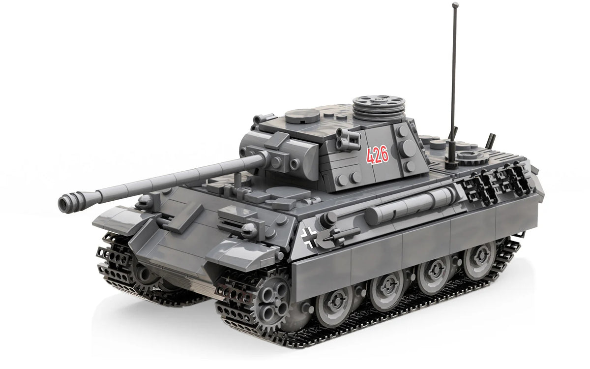 Build Army 1:33 Panther Ausf.D (CHECK) Brick Model Kit Build Army