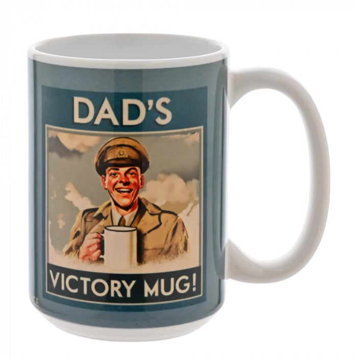 Civil Defence Dad's Victory Mug 15oz Mug Widdop Bingham