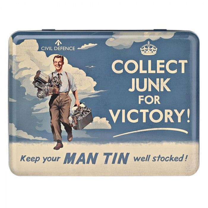 Civil Defence Collect Junk Tin Homeware Widdop Bingham