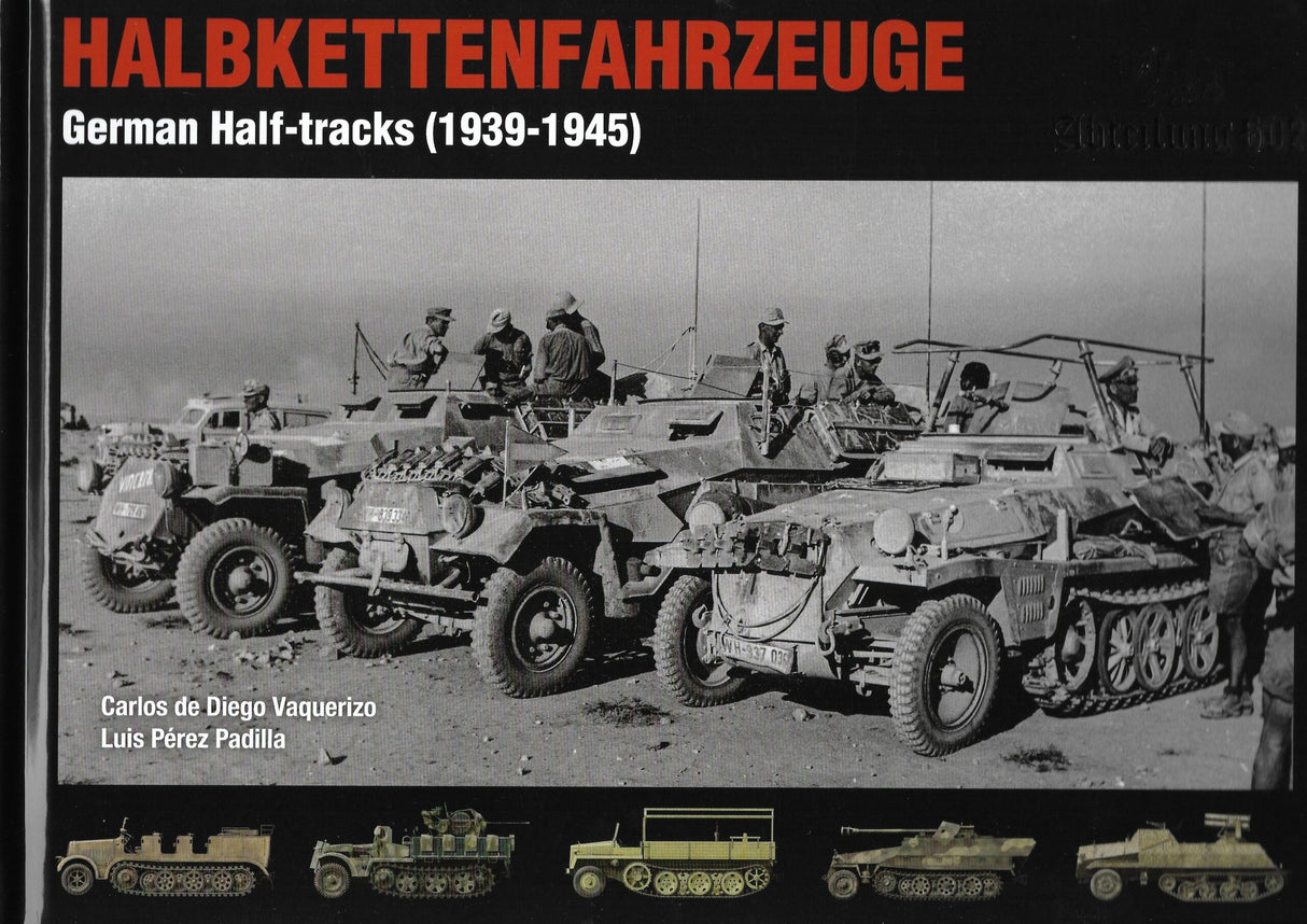 Halbkettenfahrzeuge German Half Tracks 1939- 1945 Book Bookworld