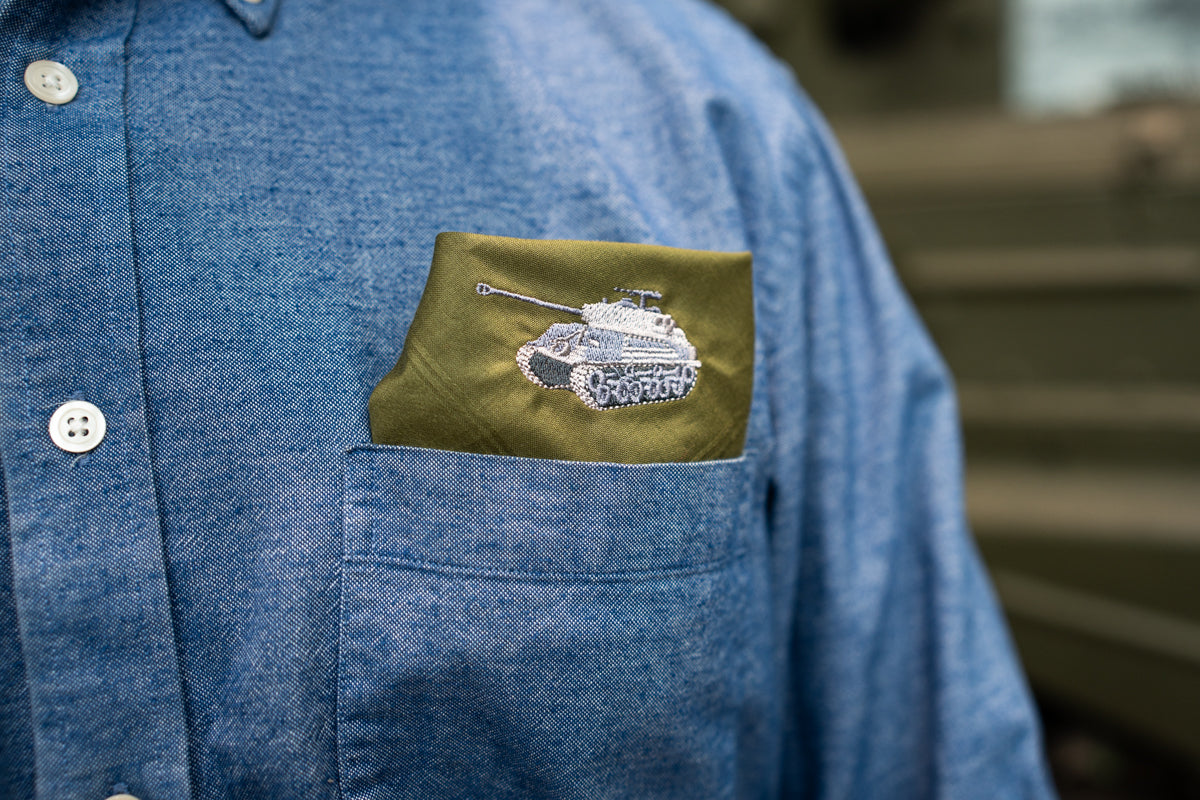 Tank Museum Tiger & Fury Handkerchiefs Hankies Dalaco