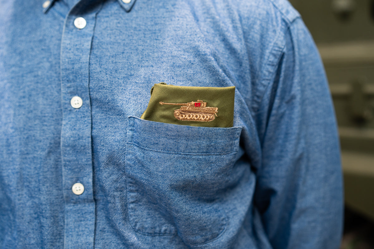 Tank Museum Tiger & Fury Handkerchiefs Hankies Dalaco