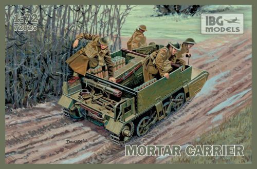 IBG 1/72 Universal Carrier Mk1 Mortar Carrier Scale Model IBG Models