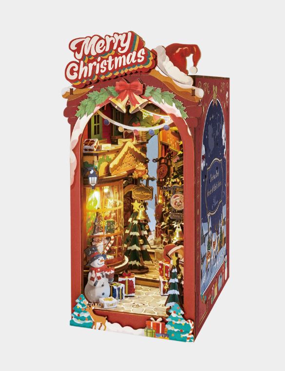 Rolife 3D Book Nooks and Bookends Homeware Rolife Christmas Street.