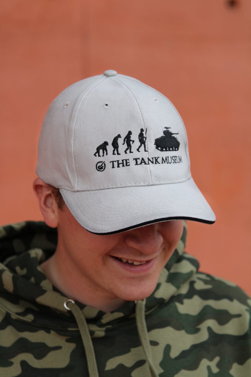 Evolution of Man Cap Hat Aspire Light grey