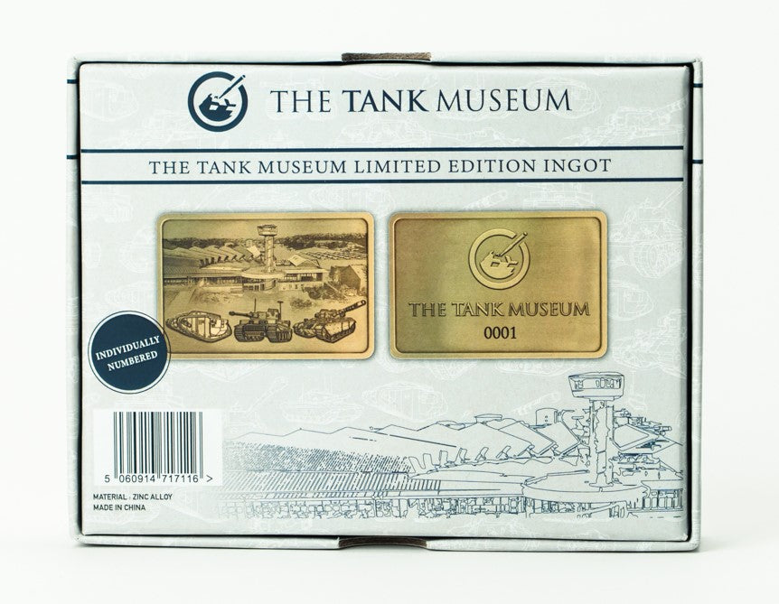 Limited Edition Tank Museum Gold Ingot Collectables AAA Ltd
