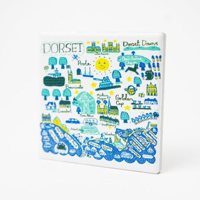 Dorset Magnet Fridge Magnet Widdop Bingham