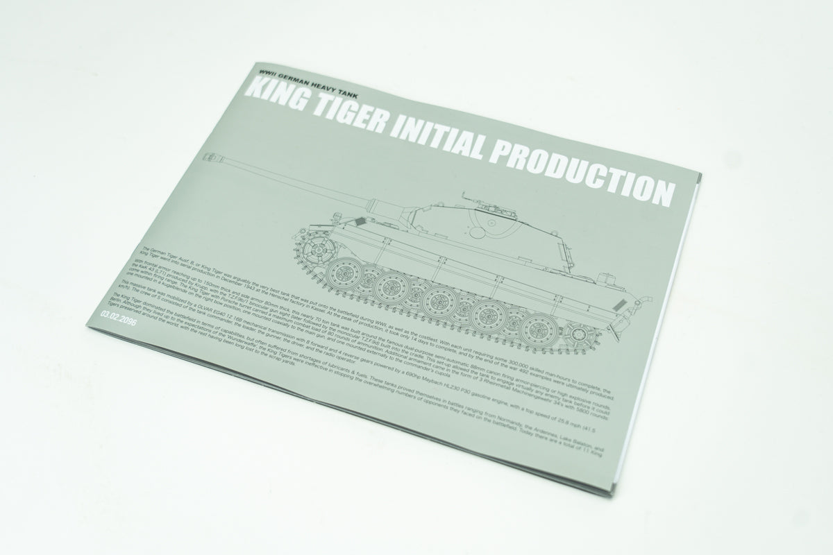 PRE-ORDER: Takom King Tiger V2 Model Scale Model Takom