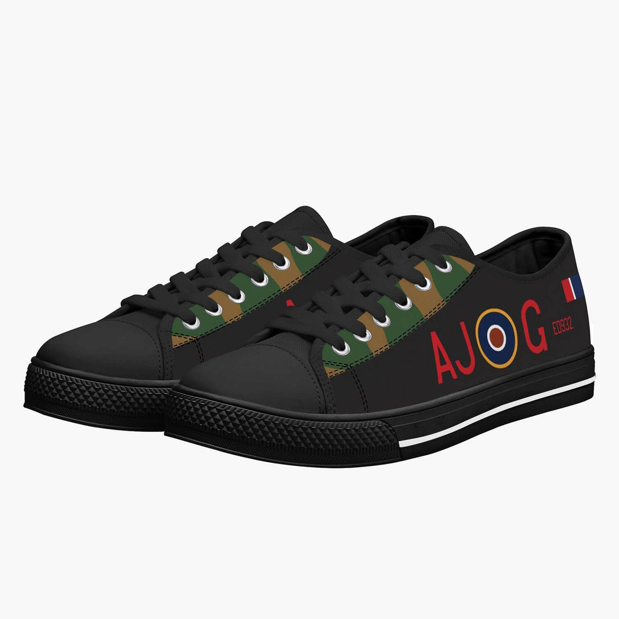 Lancaster AJ-G Low Top Canvas Trainer Footwear I Love A Hanger