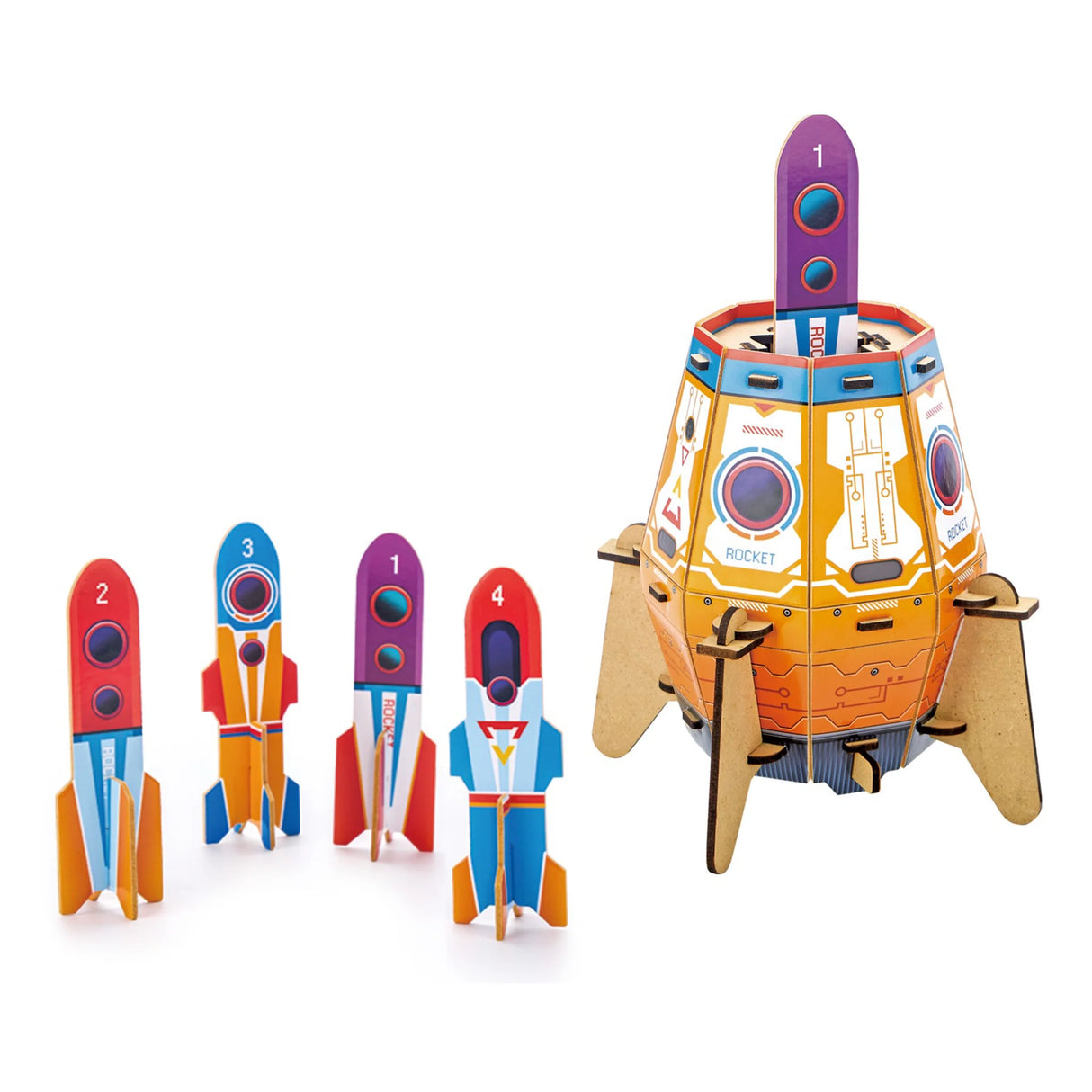 How Things Work STEM - Blast Off Rocket Toy University Games