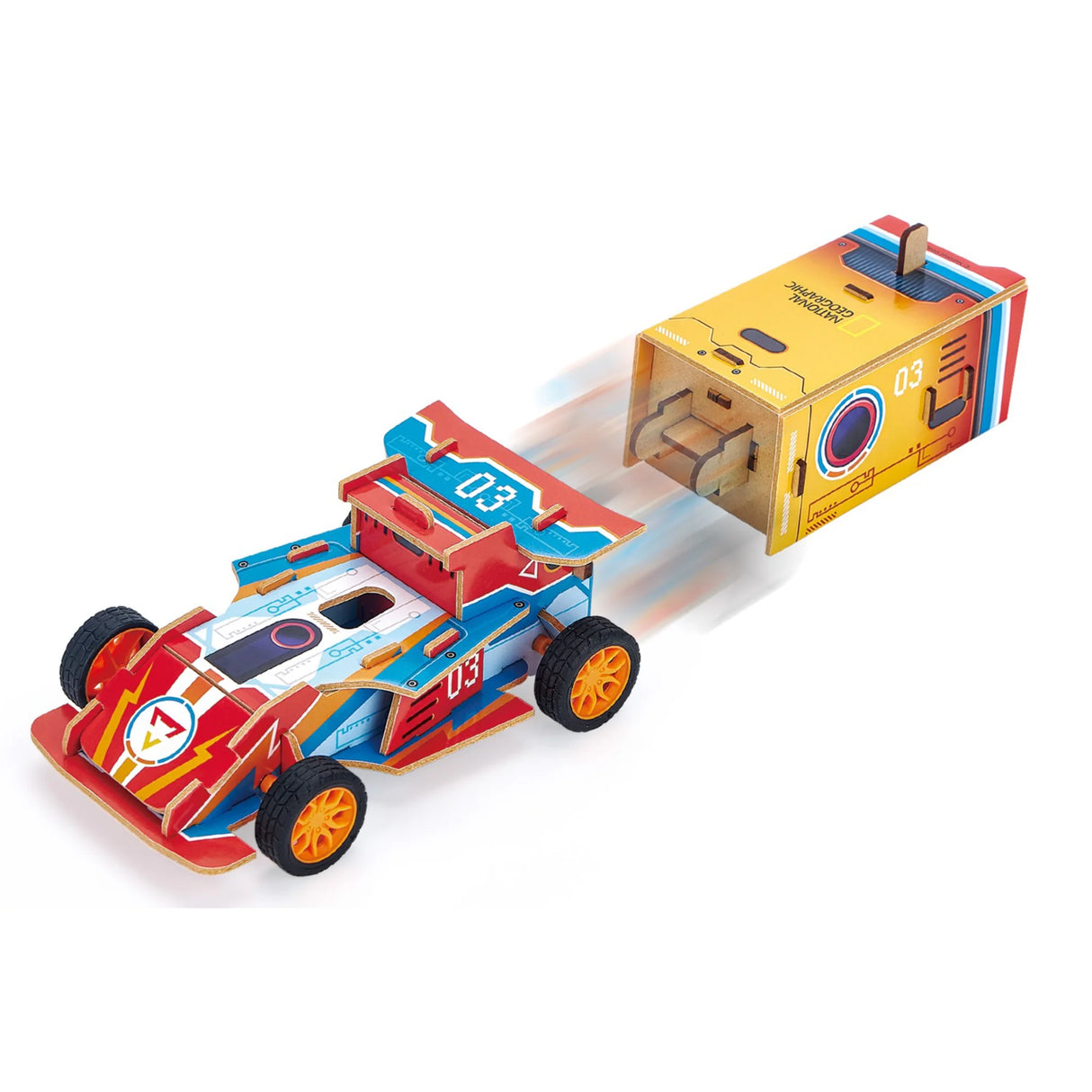 How Things Work STEM - Racing Car Toy University Games