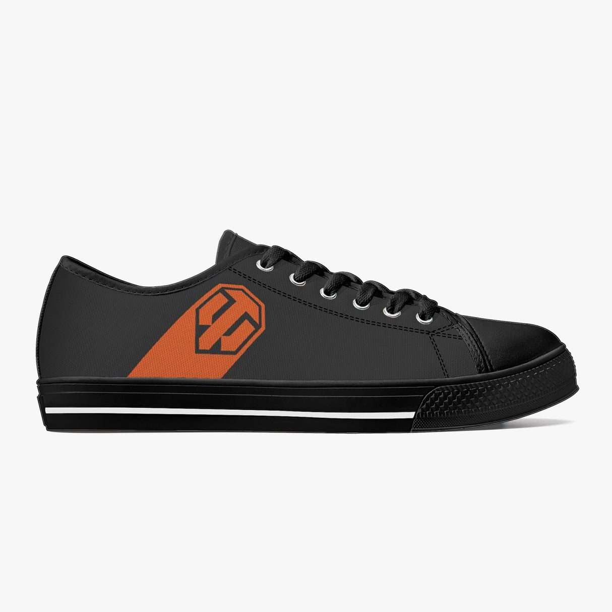 World of Tanks Low Top Canvas Trainer - Logo Footwear I Love A Hanger