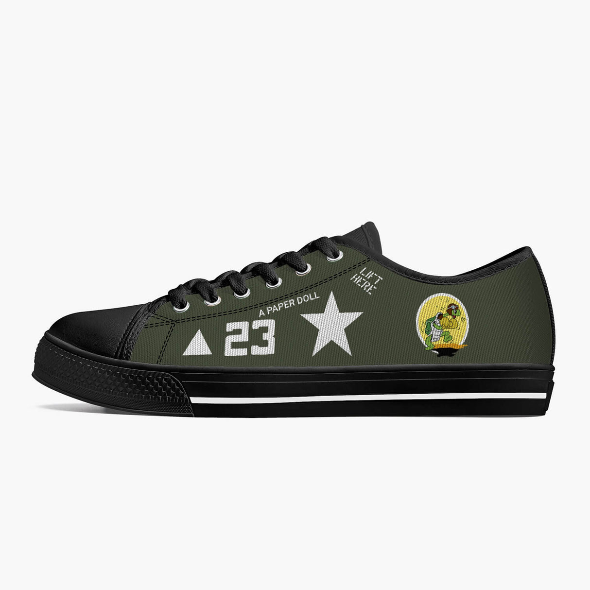 Sherman Low Top Canvas Trainer Footwear I Love A Hanger