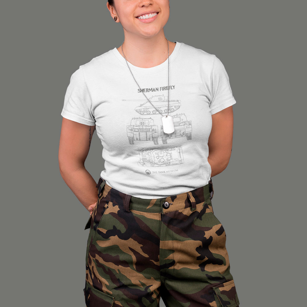 Sherman Firefly Blueprint T-Shirt T-Shirt On Demand Star Editions