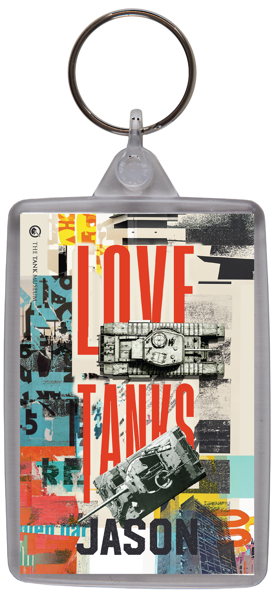 Love Tanks Personalised Keyring Keyring My Moments