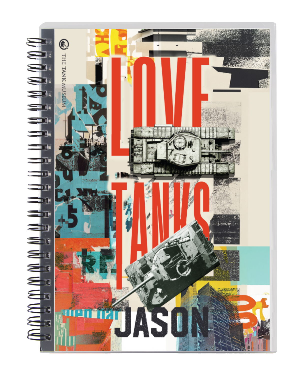 Love Tanks Personalised Notebook