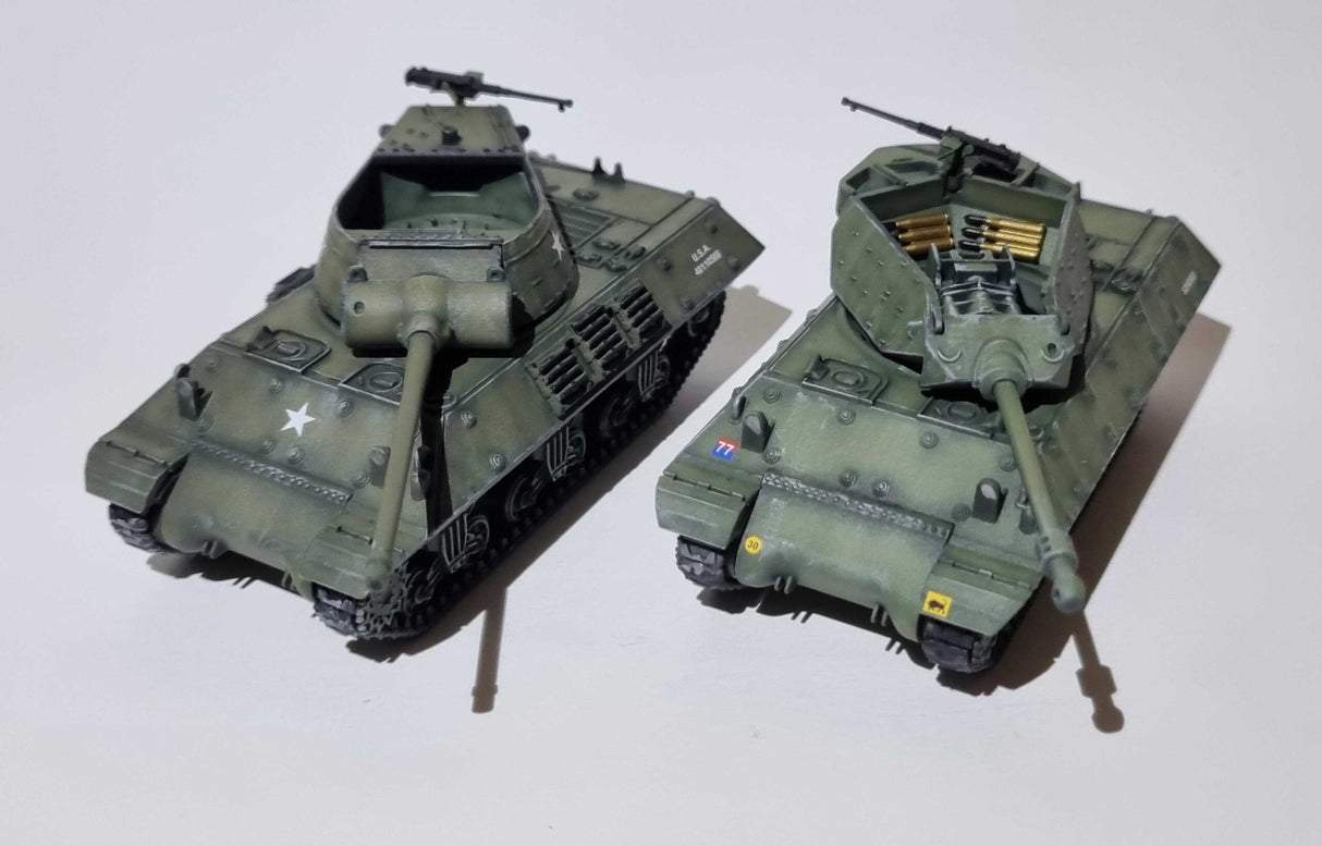 The Table Top Workshop 1/72 M10 GMC Platoon (x2) Scale Model the table top workshop