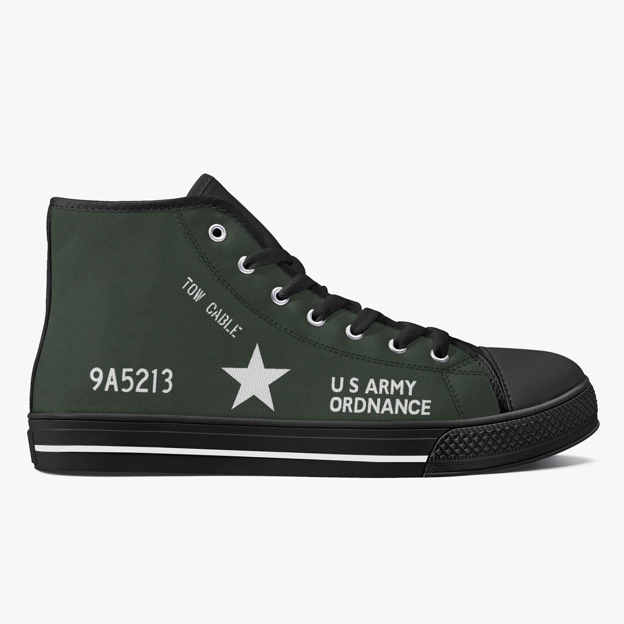 M48 Patton High Top Canvas Trainer Footwear I Love A Hanger