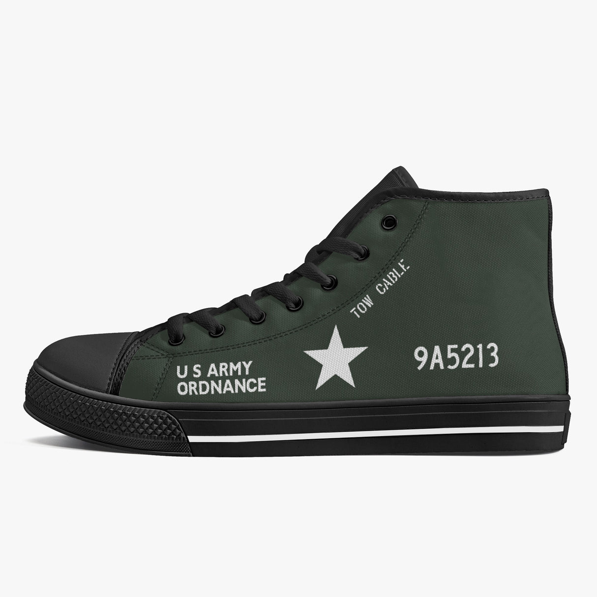 M48 Patton High Top Canvas Trainer Footwear I Love A Hanger