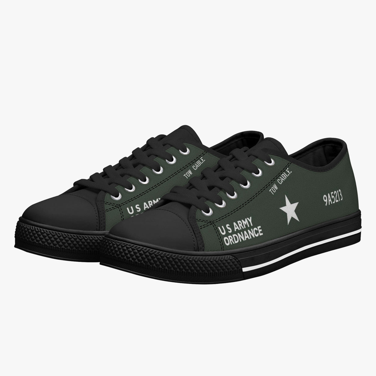 M48 Patton Low Top Canvas Trainer Footwear I Love A Hanger