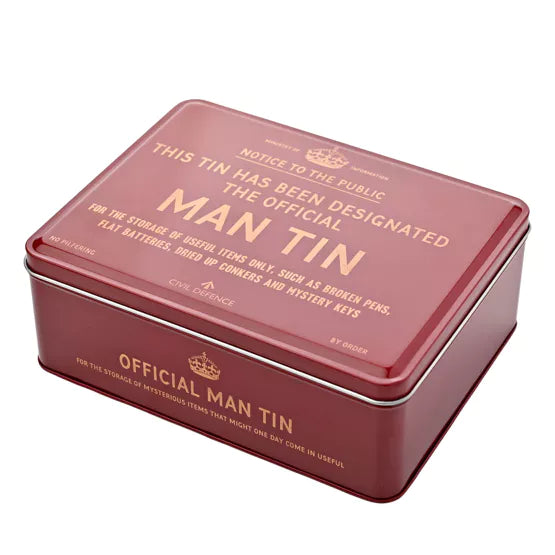 Civil Defence Official Man Tin Homeware Widdop Bingham