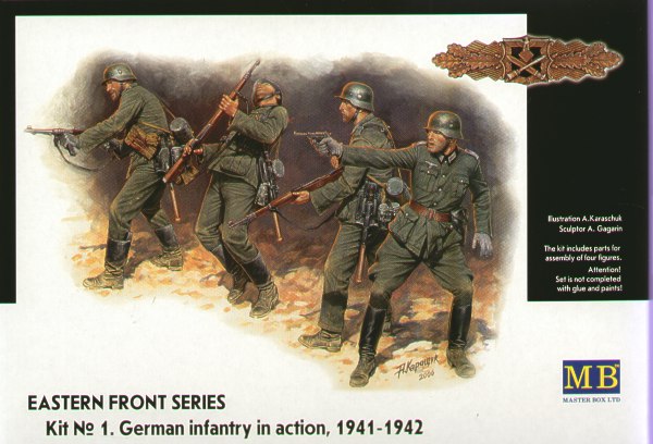 Master Box 1/35 Eastern Front Summer 1941, German (WWII) Infantry