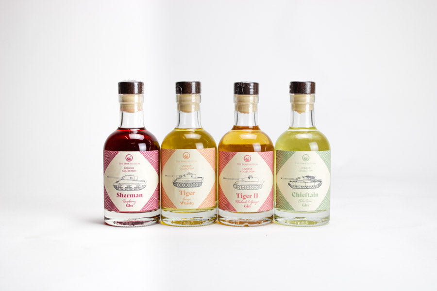 Tank Museum Liqueur - Chieftain Elderflower Gin Drink Friary Vintners LTD