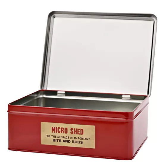 Civil Defence Micro Shed Tin Homeware Widdop Bingham