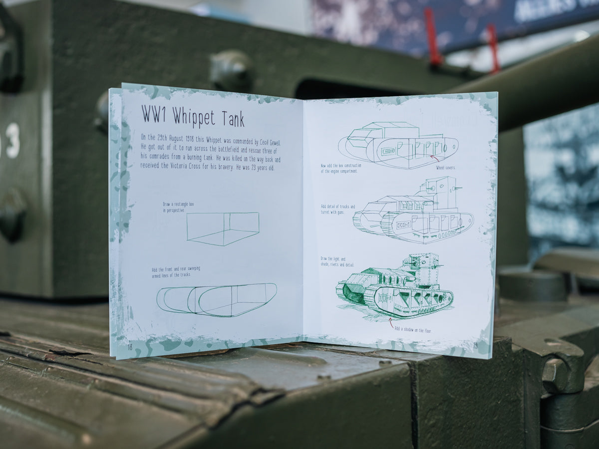 The Tank Museum's Guide to How to Draw Tanks Book TM Publications