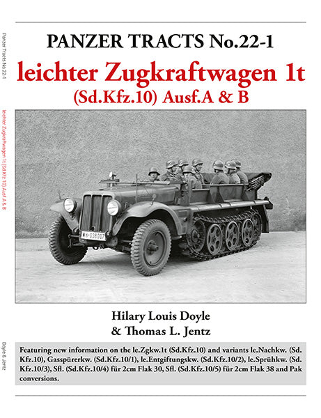 Panzertracts 22-1 Leichter Zugkraftwagen 1t Book Gardners