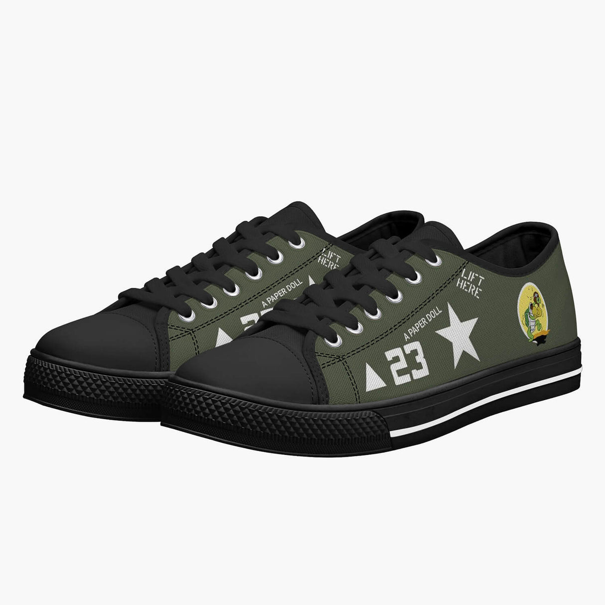 Sherman Low Top Canvas Trainer Footwear I Love A Hanger