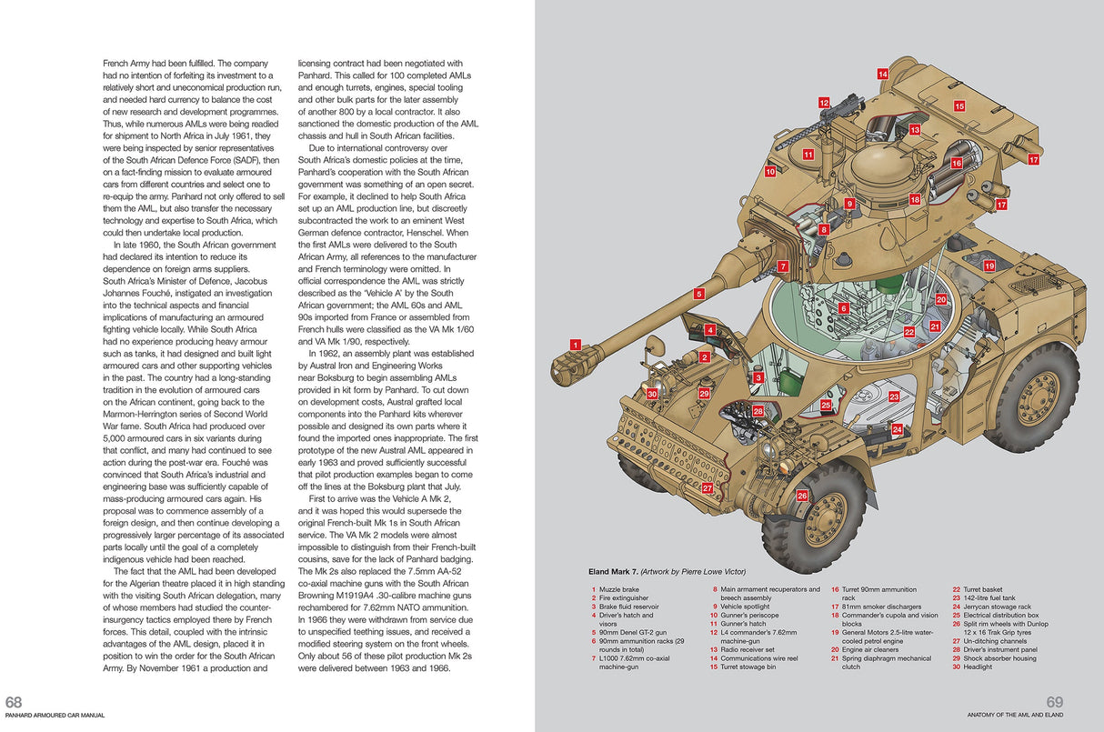 Panhard AML Armoured Car Haynes Manual Book Haynes