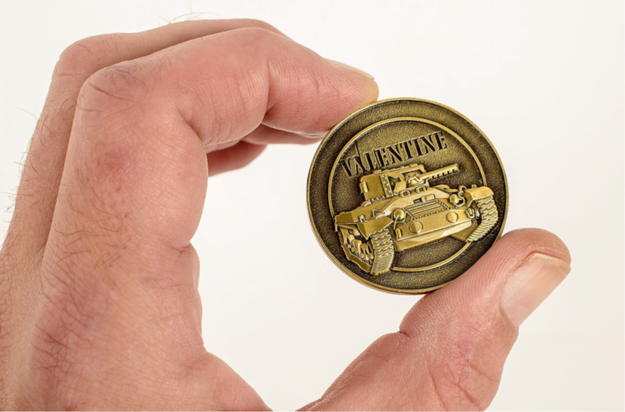 Collectable Coin Series 1 # 5 Valentine Mk II Collectables AAA Ltd