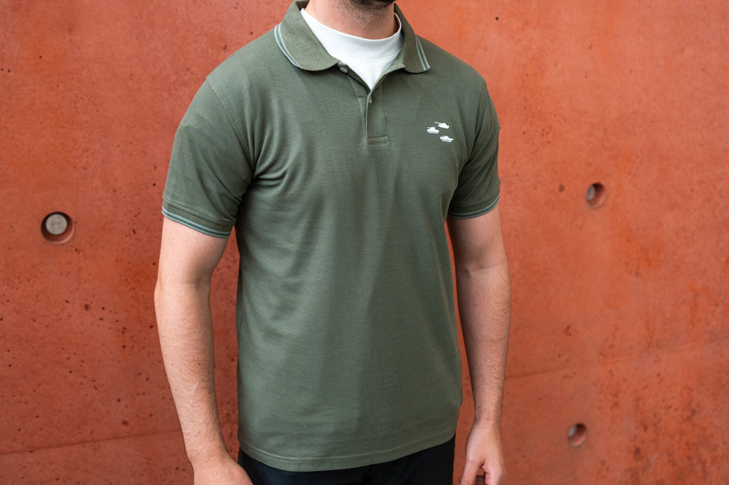 Classic Embroidered Tanks Polo Shirt