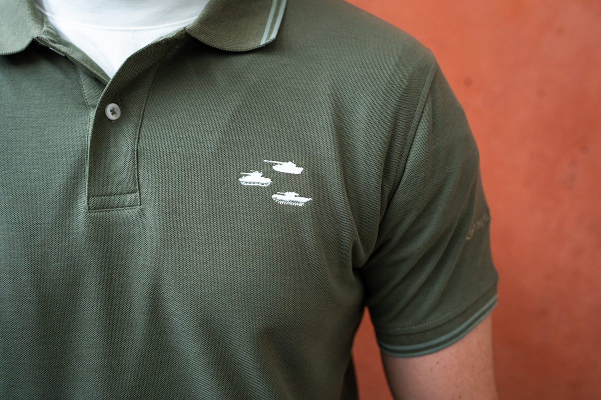 Classic Embroidered Tanks Polo Shirt